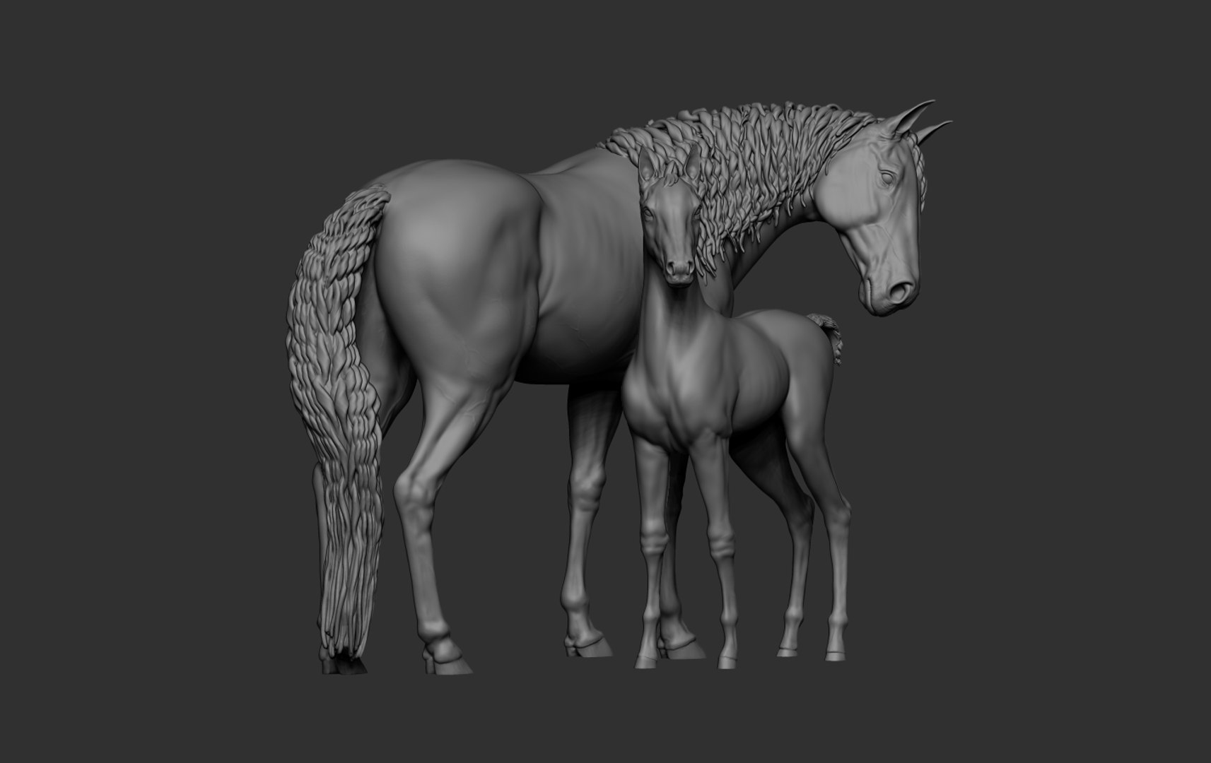 3D Mare and Foal https://p.turbosquid.com/ts-thumb/g5/tikXjM/vF/16/png/1747138984/1920x1080/fit_q87/4d31969438d3c4582184e2f9fcdf0da1844105d4/16.jpg
