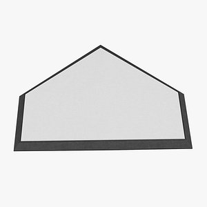 home plate 3d max