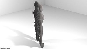 3d iron maiden punishment model