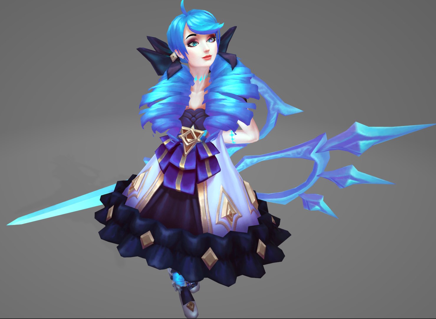 League Of Legends Gwen Model - TurboSquid 1846374