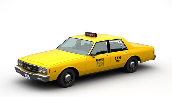 シボレー インパラ タクシー3Dモデル - TurboSquid 2010767