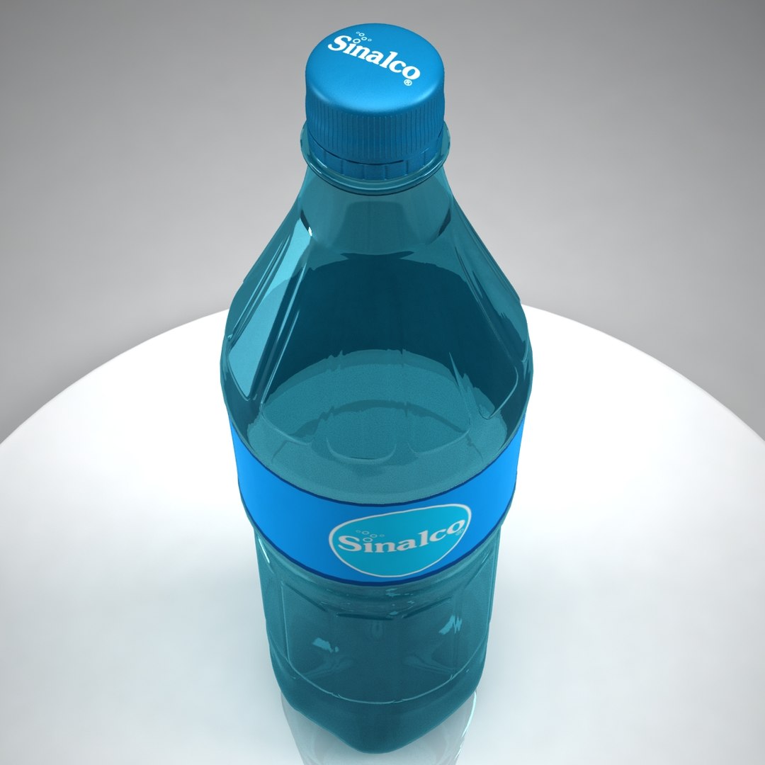 sinalco soda bottle 3d max