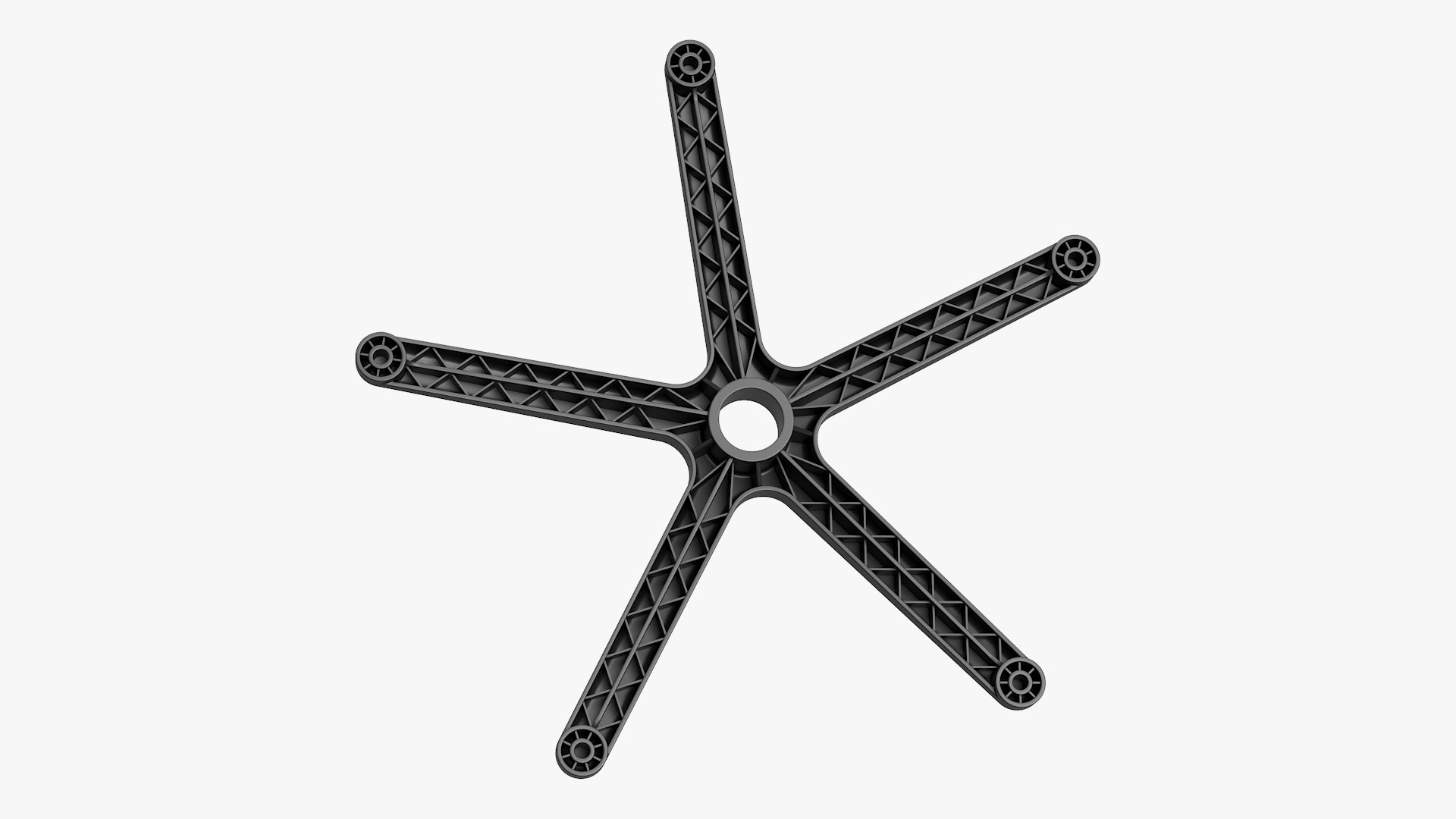 Office Chair Base 01 Model TurboSquid 1818862