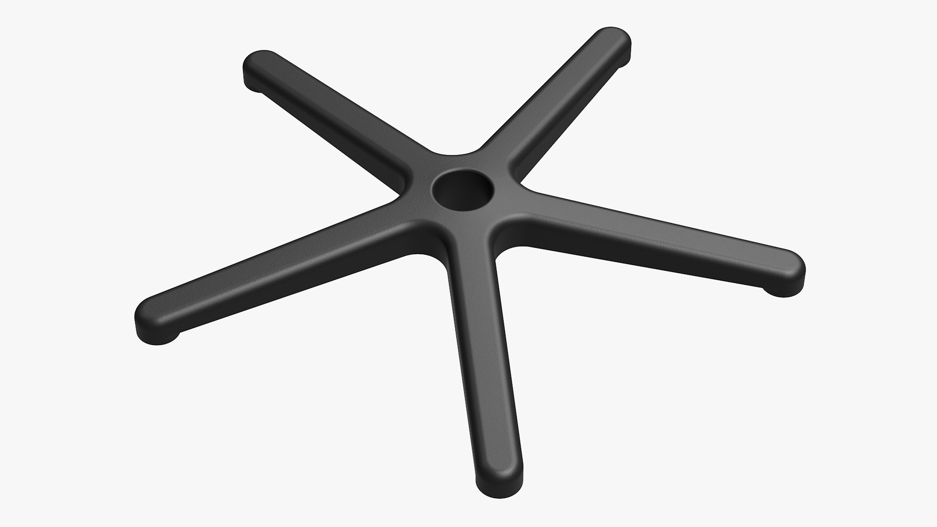 Office Chair Base 01 Model TurboSquid 1818862