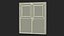 3D model Double Fire Exit Doors Collection