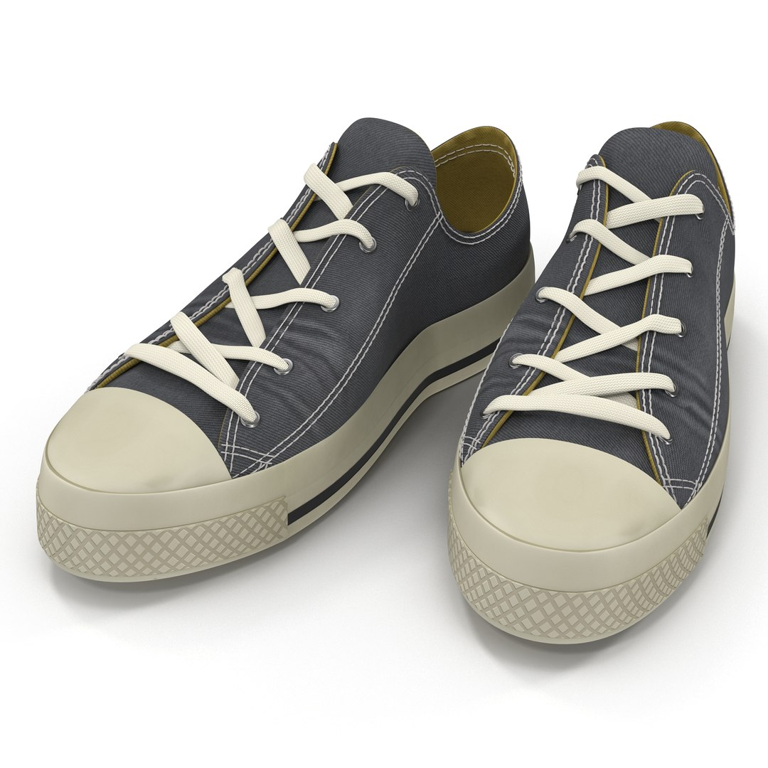 Sneakers 3D Model 3D model preview