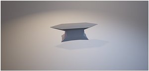 low-poly anvil ready - 3D model