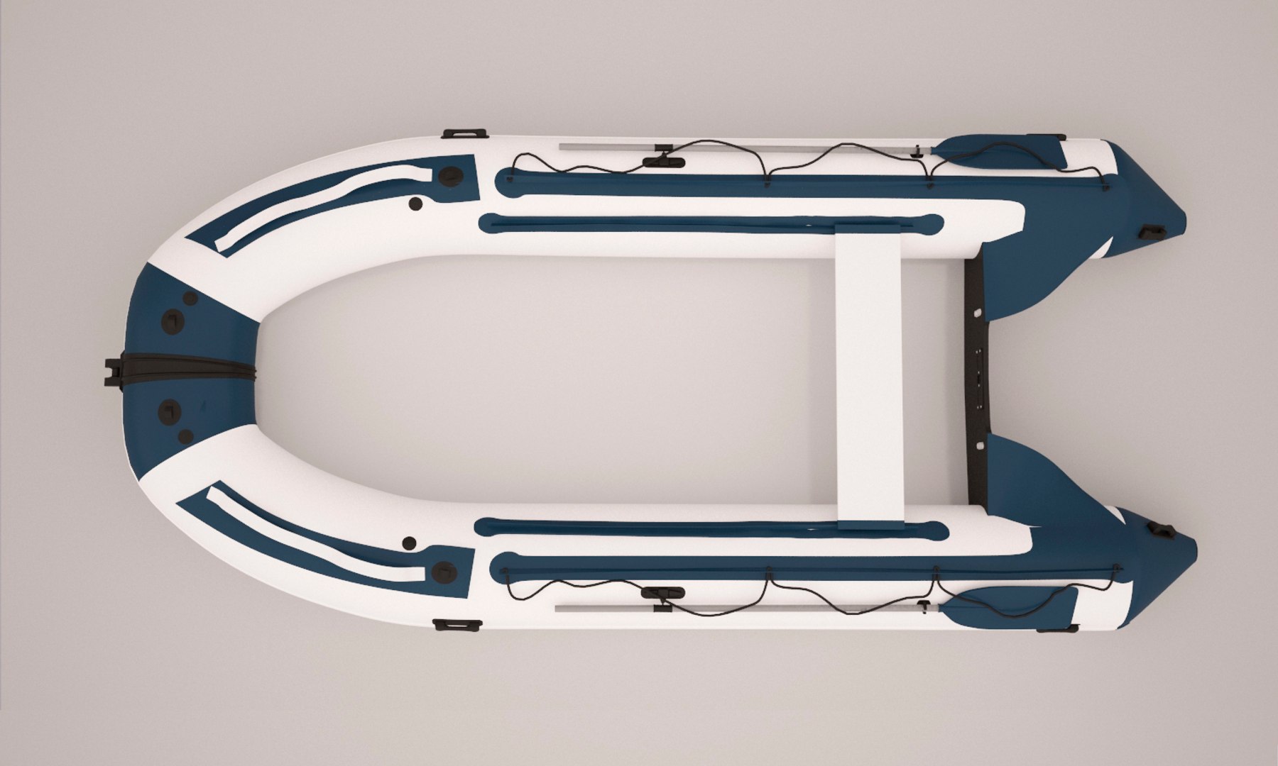 3d Model Inflatable Boat