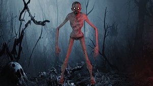 3D Hannah Washington low-poly