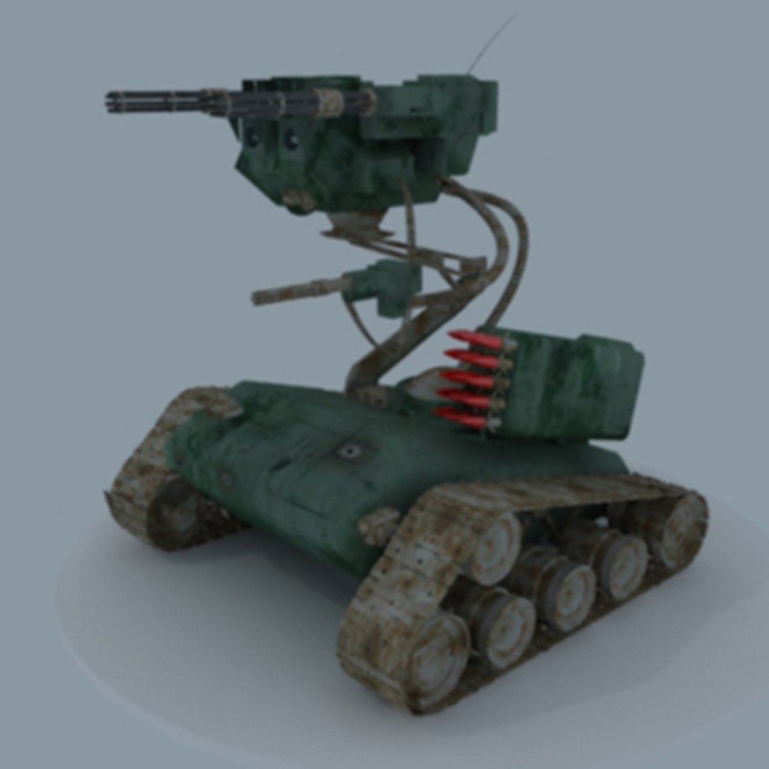 3d tank model