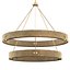 VOUVRAY TWO-TIER ROUND CHANDELIER 60