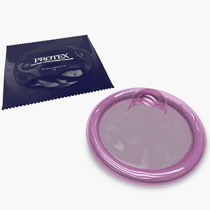 Rolled-up Condoms + Packaging