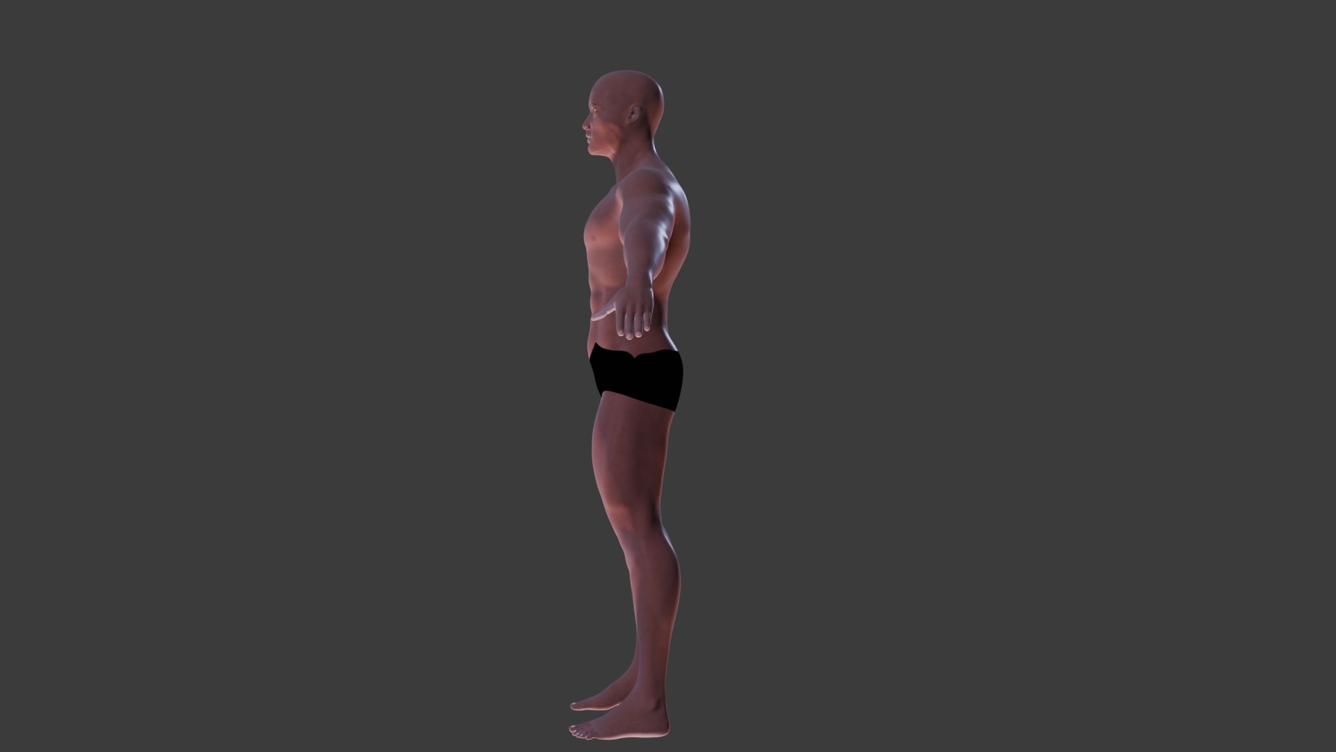3D Lean Guy - TurboSquid 2292057