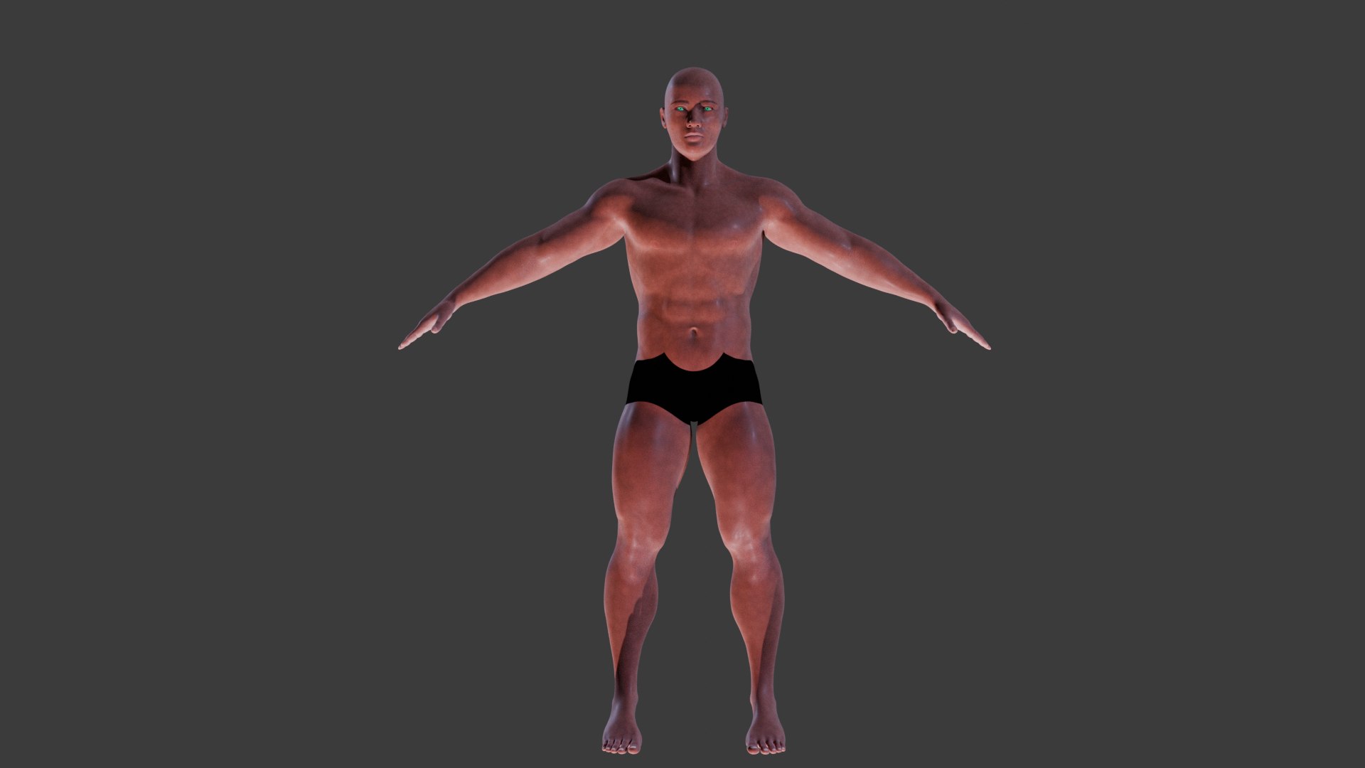 3D Lean Guy - TurboSquid 2292057