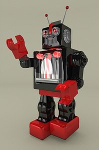 Retro Toy Robot