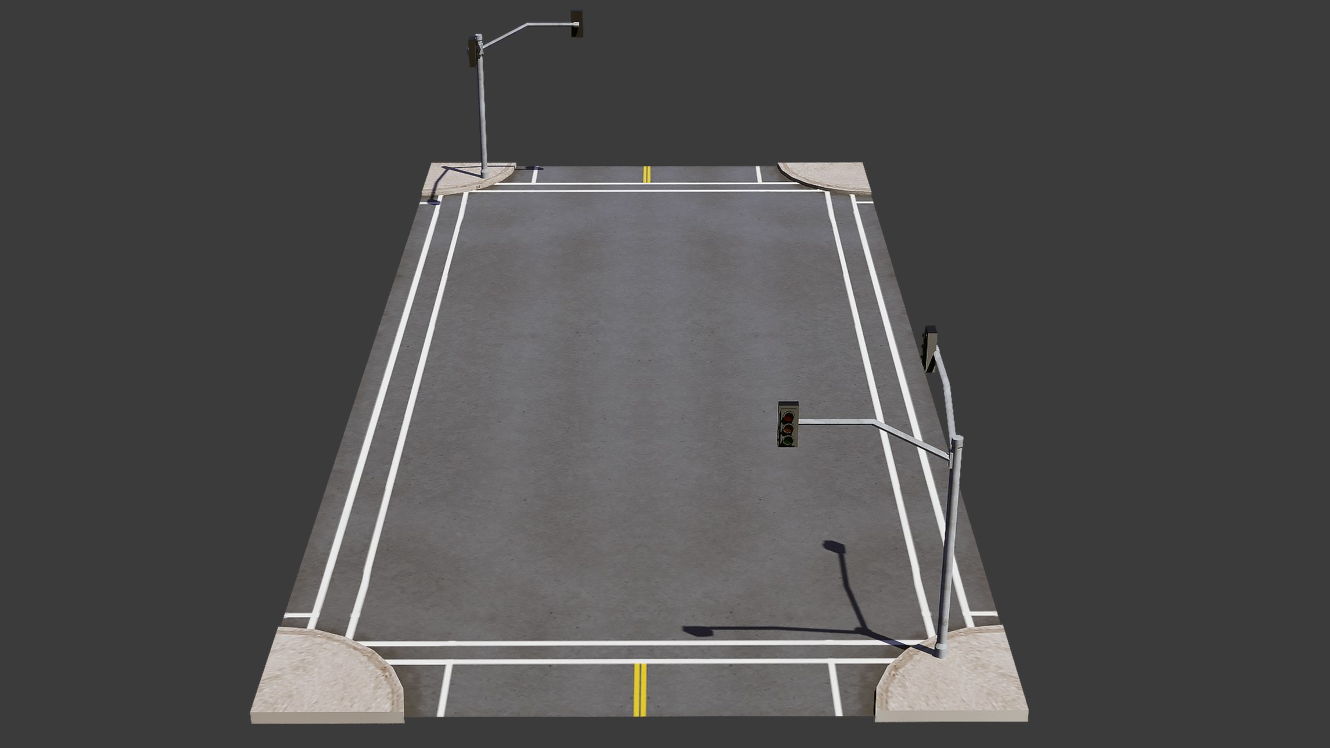3D Road Pack Extended PBR v2 - TurboSquid 2024885