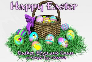 DC Easter Basket,Eggsandgrass
