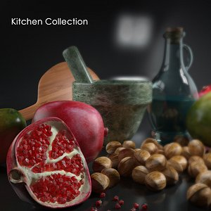 3d model food
