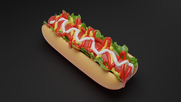 hotdog 3d