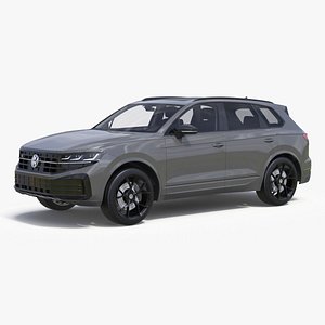 Volkswagen Touareg 2024 Grey 3D model