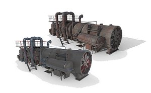 3D Industrial Device model