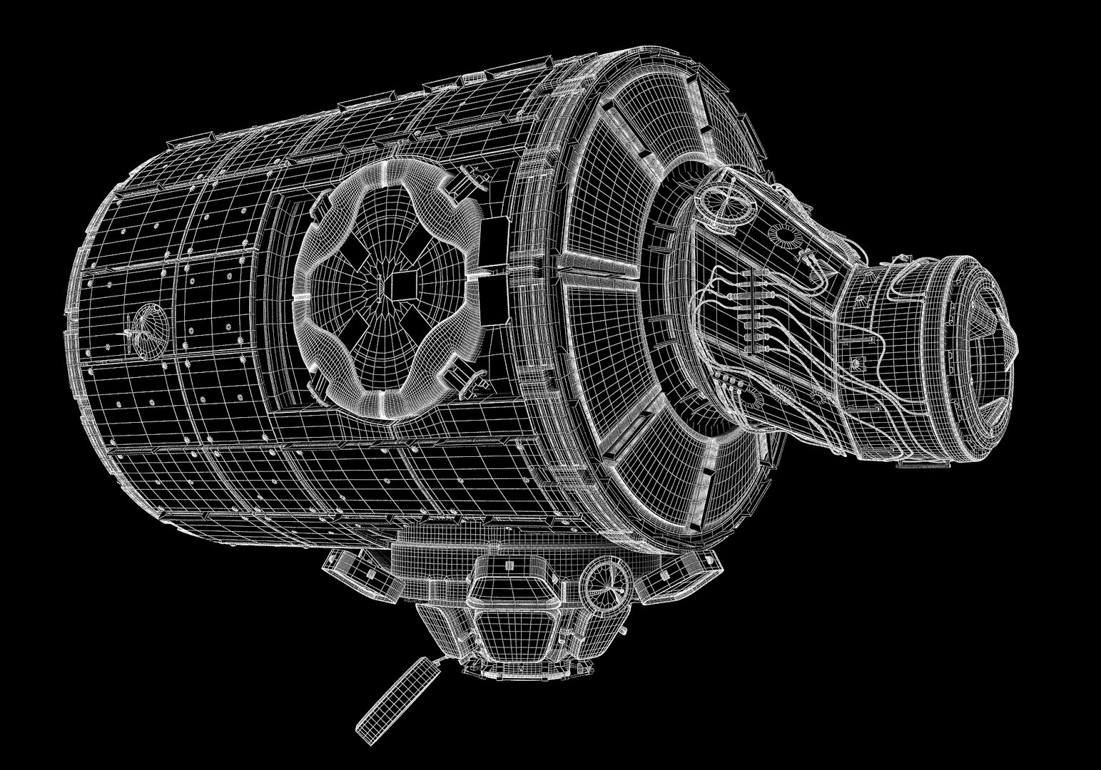 Iss Module Harmony 3D Model - TurboSquid 1403479