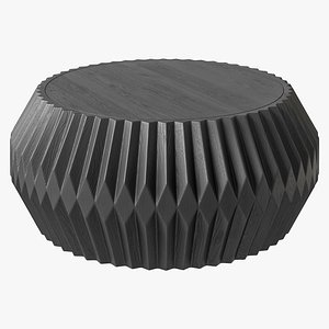 3D Caliber Furniture table Brushed Black