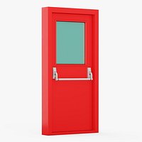 Single Fire Exit Door with Panic Bar