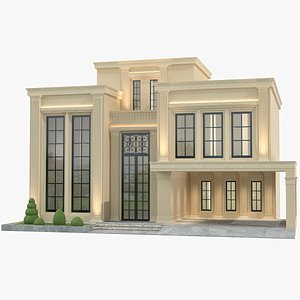 Classic Building 03 3D model