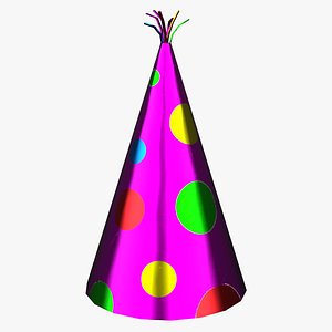3D Party Hat model