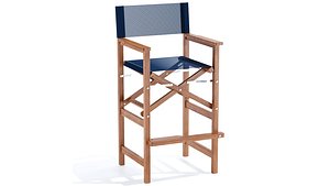 3D Director Bar Armchair model