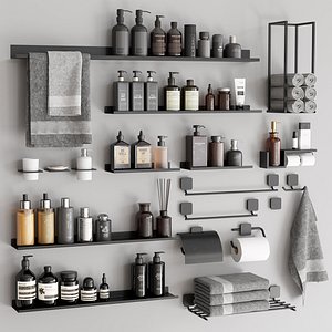 Bathroom Accessories 67 3D model