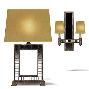 fine art lamps 542510ST table lamp sconce  transatlantic