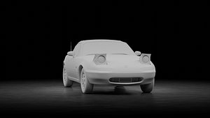 3D Mazda MX-5 1989