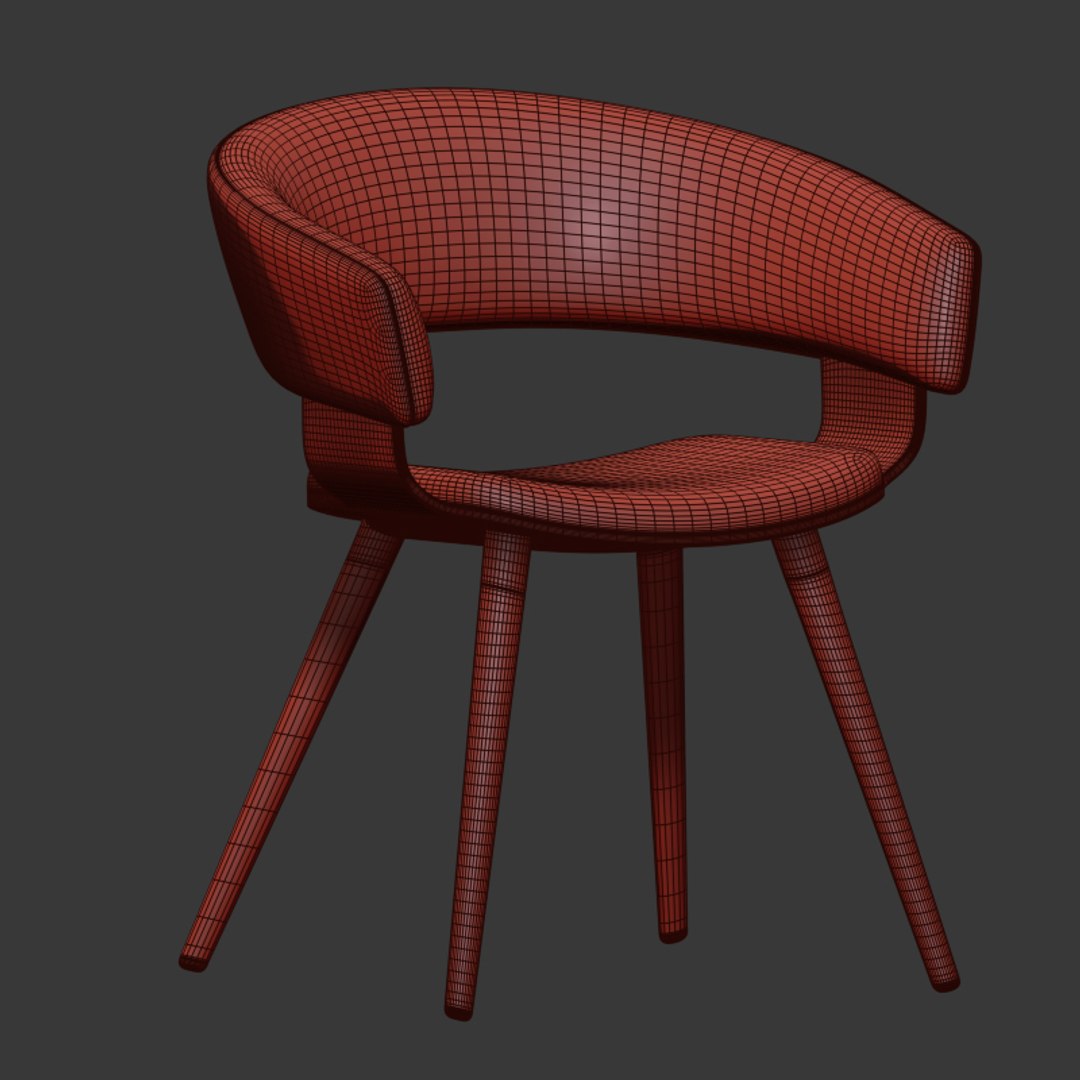 Dinning Chair Mollie A685 3D Model - TurboSquid 1564131