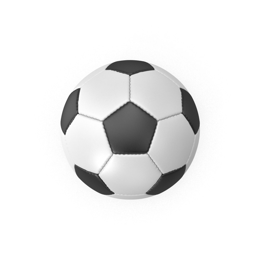 soccer ball 3d model