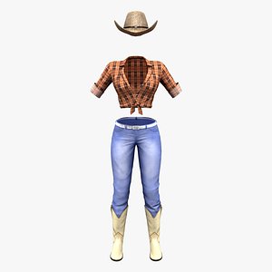 Full Sexy Cowgirl Outfit