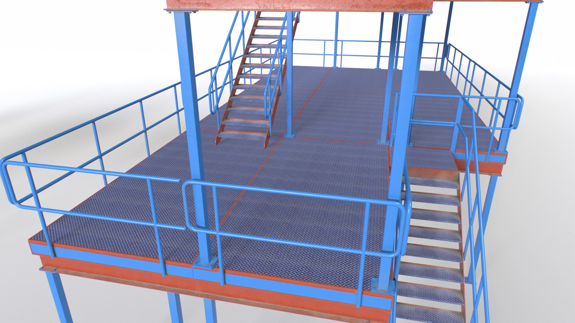 3D Industrial Platform Modular - TurboSquid 2037352