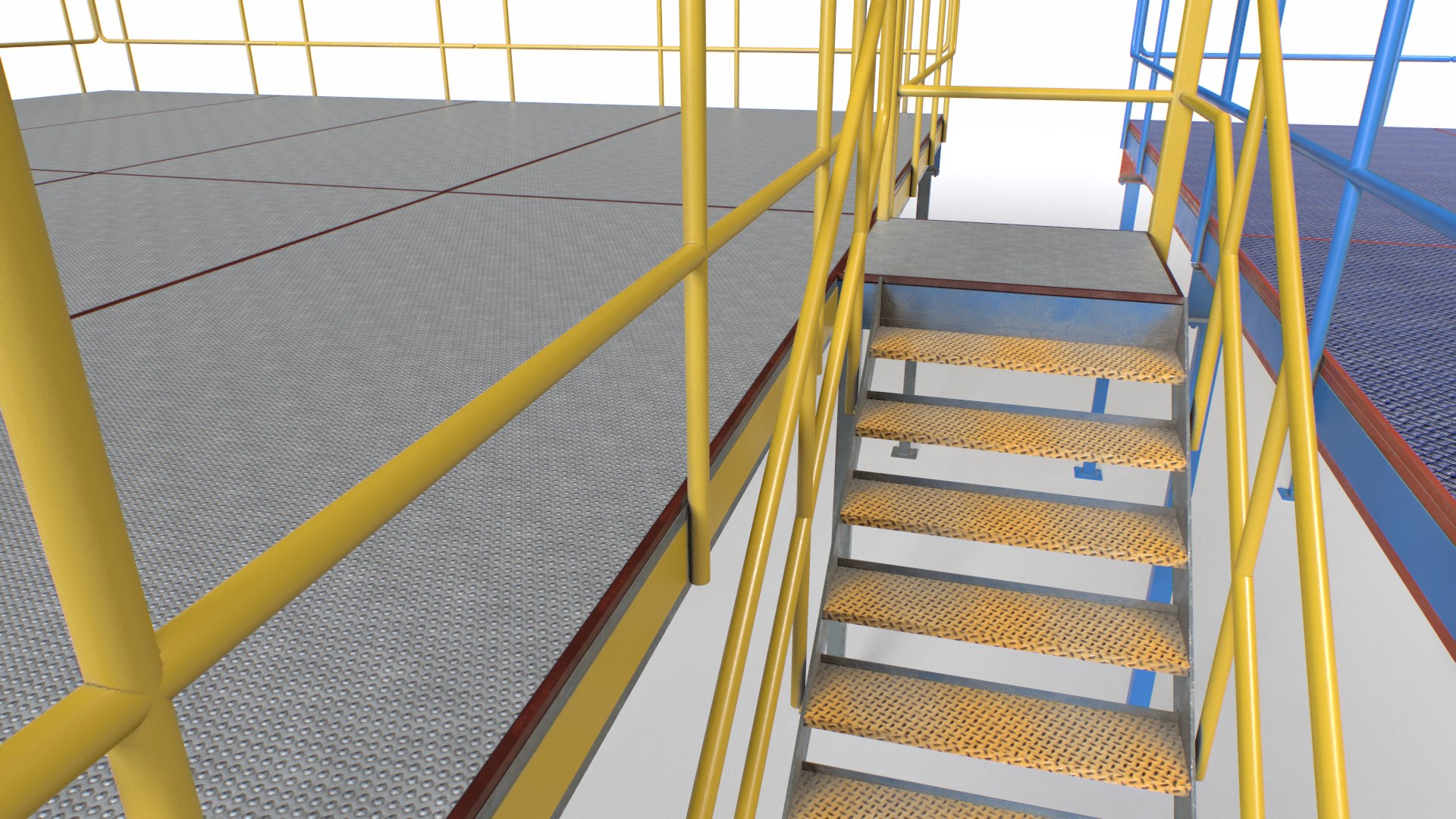 3D Industrial Platform Modular - TurboSquid 2037352
