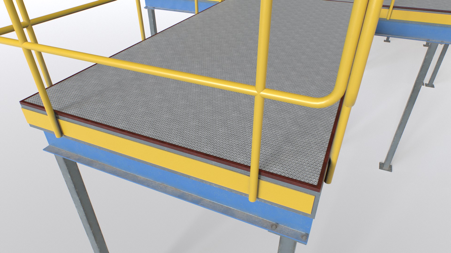 3D Industrial Platform Modular - TurboSquid 2037352