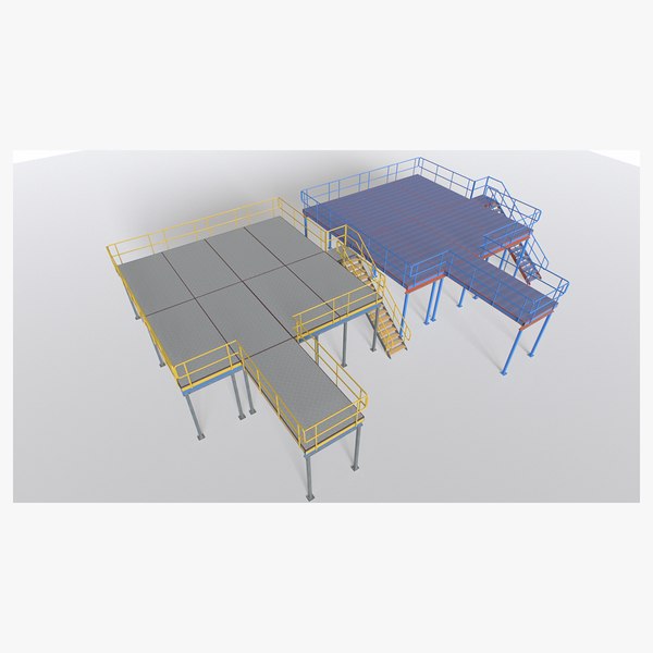 Industrial Platform Modular 3D 모델 - TurboSquid 2037352
