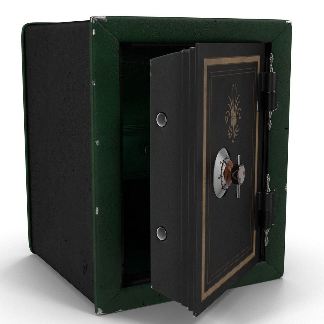 Old Safe 3 3D model preview