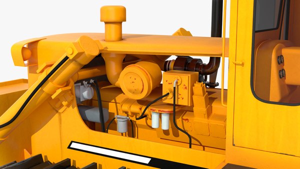 modelo 3d Topadora sobre orugas - TurboSquid 2136233