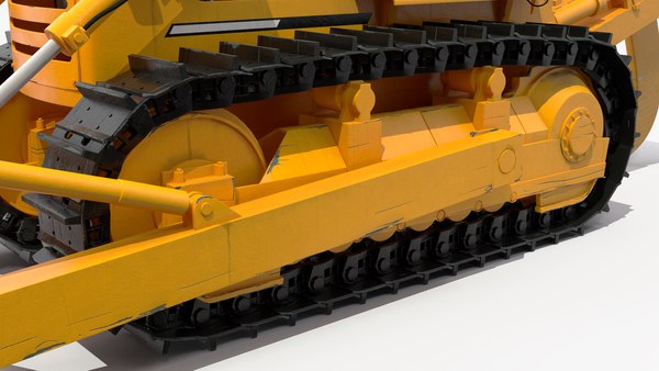 modelo 3d Topadora sobre orugas - TurboSquid 2136233
