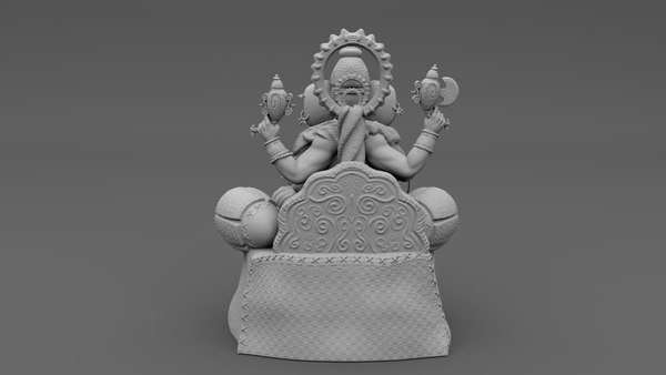 3D Ganesha STL - TurboSquid 1811664