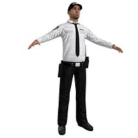 Security Guard 4 LOD2