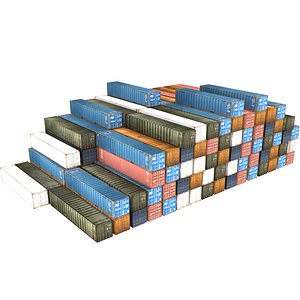 3D container industrial