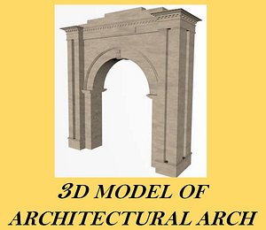 decorative archway 3d 3ds