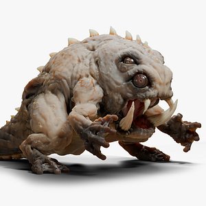 3D model Lizard Demon Blender