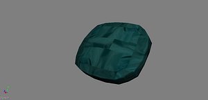 pillow bed 3d model